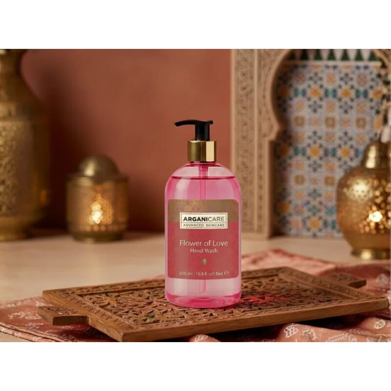 Arganicare Hand Wash Flower of Love harmonizující tekuté mýdlo 500 ml