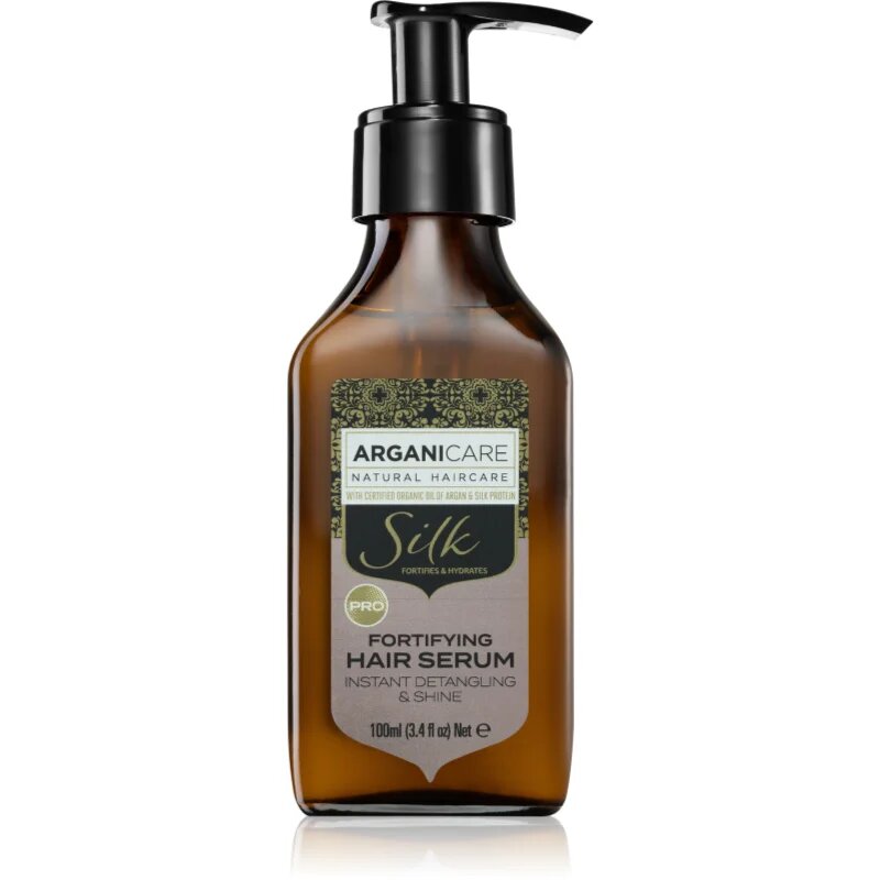 Arganicare Silk Protein Fortifying Hair Serum posilující sérum pro všechny typy vlasů 100 ml
