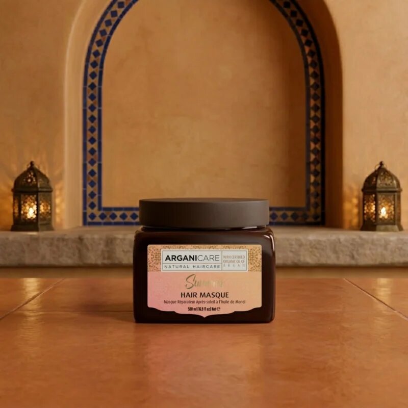 Arganicare Summer Hair Mask regenerační maska po opalování 500 ml