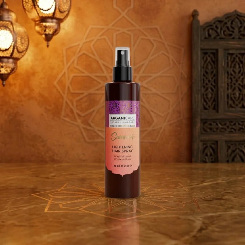 Arganicare Summer Lightening Hair Spray sprej na vlasy zesvětlující 250 ml