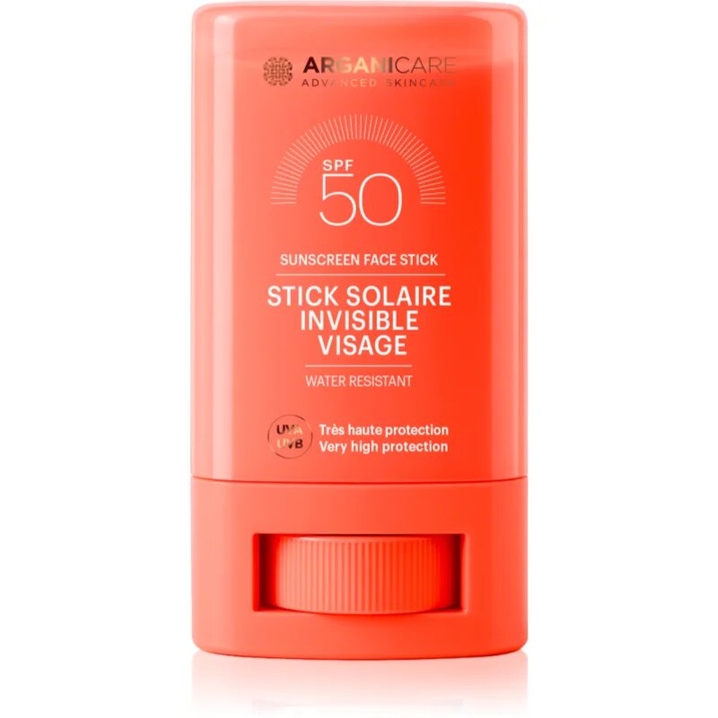 Arganicare Summer Stick for Face SPF50 ochranný krém v tyčince 4 g