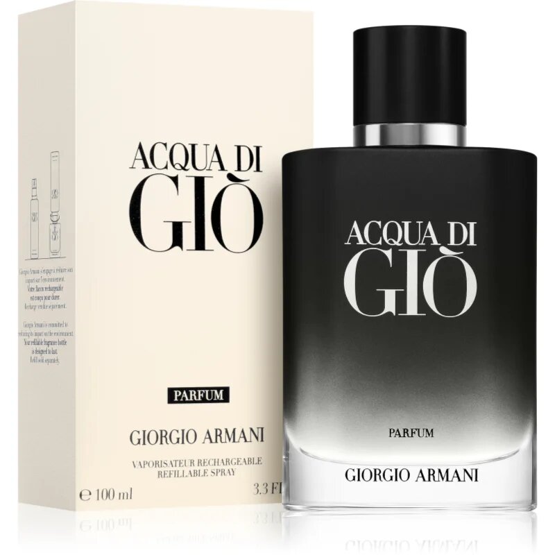 Armani Acqua di Giò Parfum parfém plnitelná pro muže 100 ml