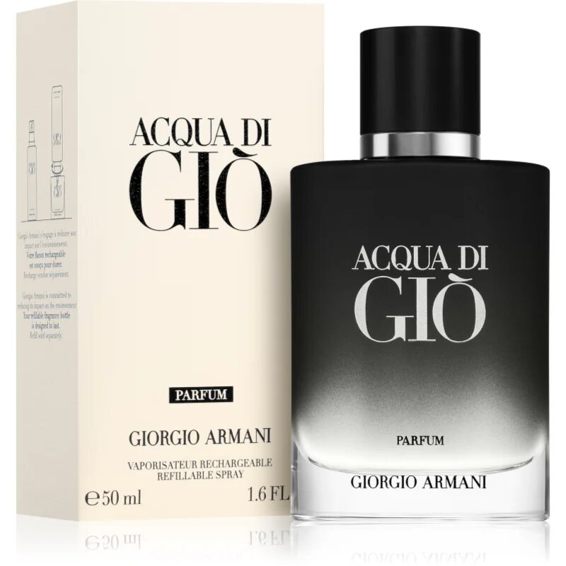 Armani Acqua di Giò Parfum parfém plnitelná pro muže 50 ml