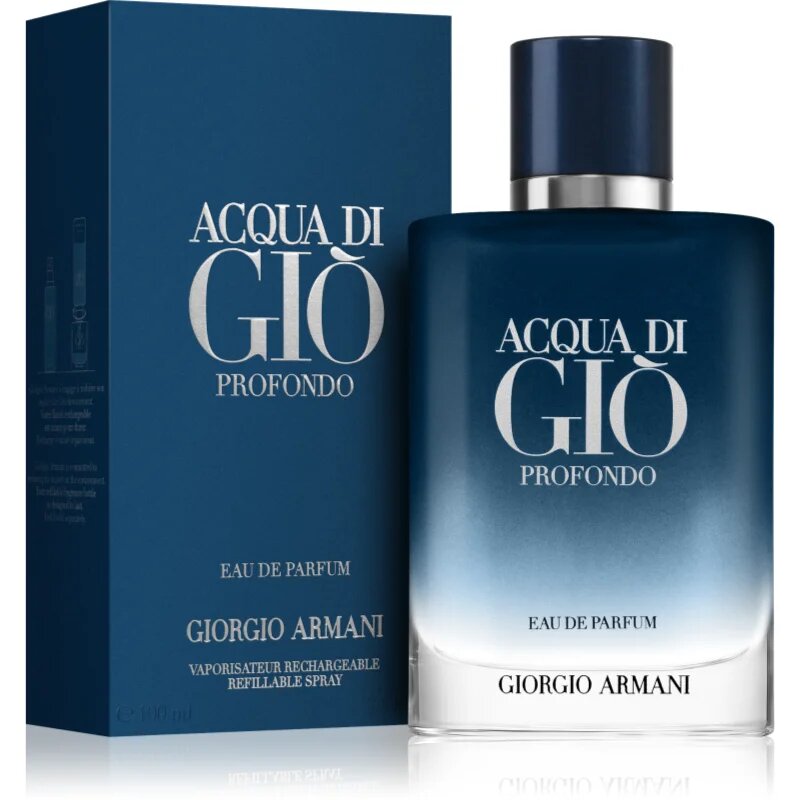 Armani Acqua di Giò Profondo parfémovaná voda plnitelná pro muže 100 ml