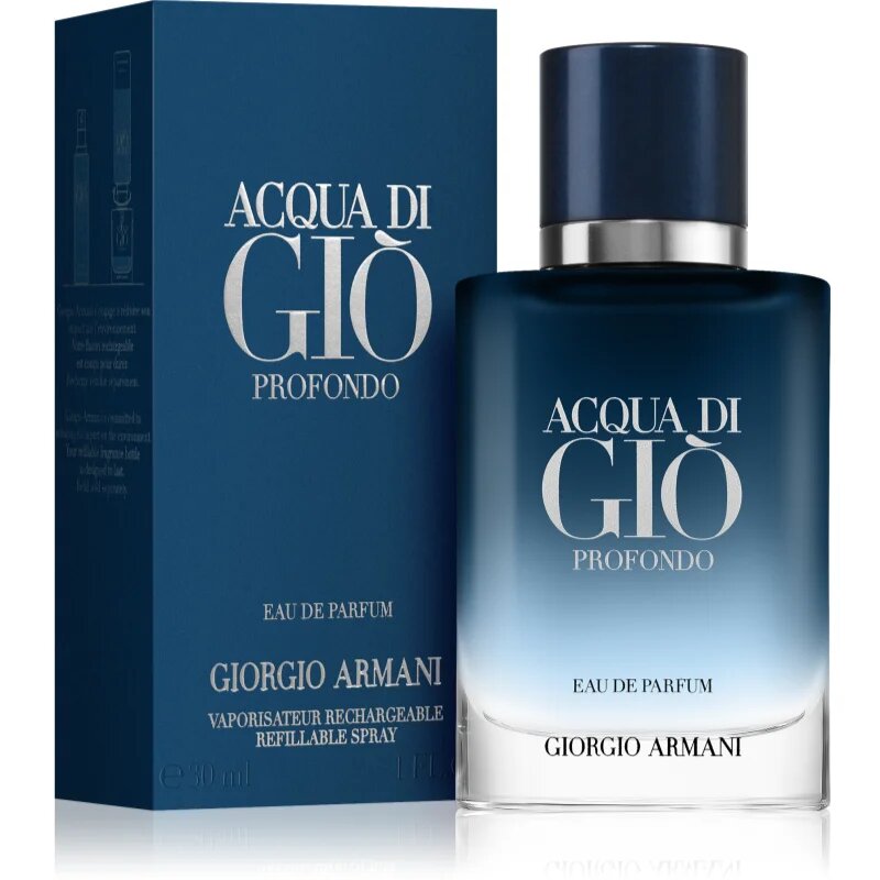 Armani Acqua di Giò Profondo parfémovaná voda plnitelná pro muže 30 ml
