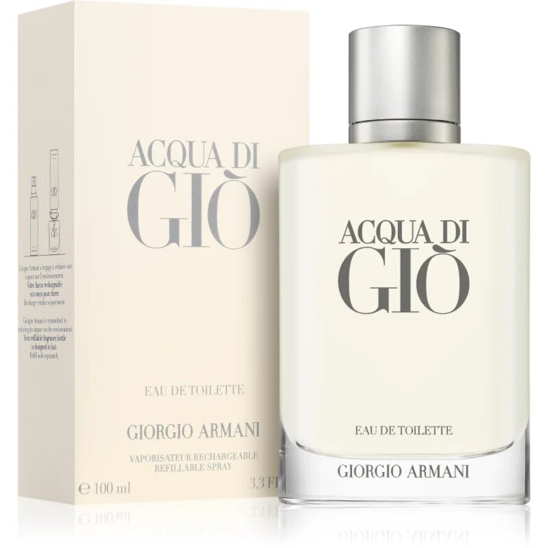Armani Acqua di Giò toaletní voda plnitelná pro muže 100 ml