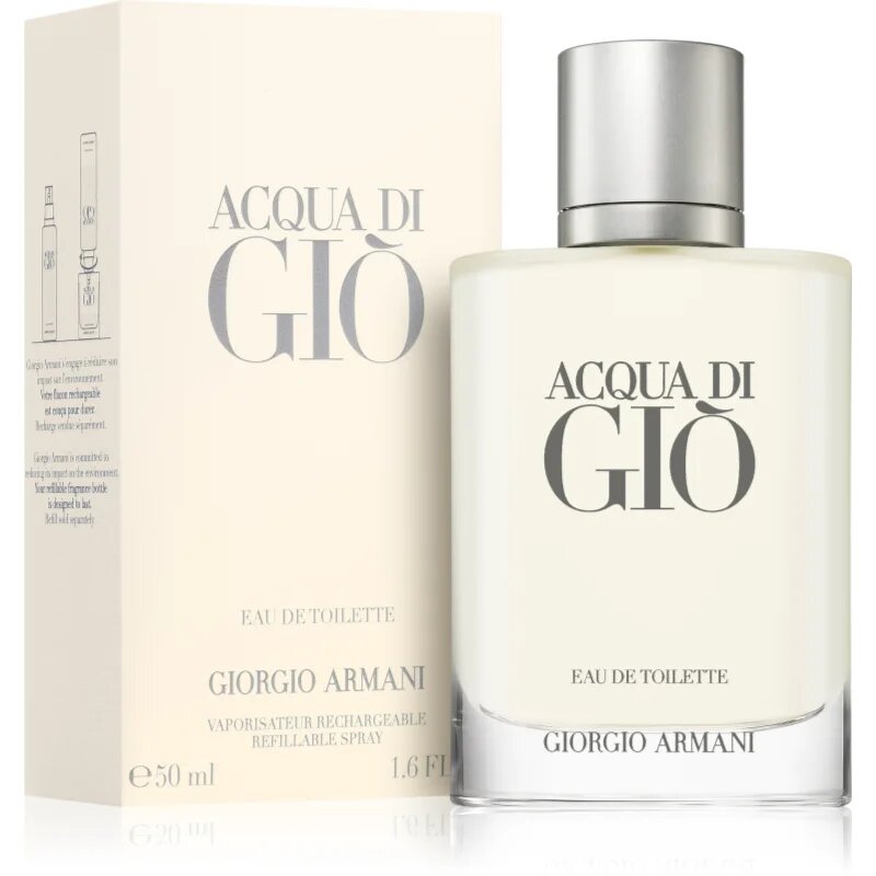 Armani Acqua di Giò toaletní voda plnitelná pro muže 50 ml