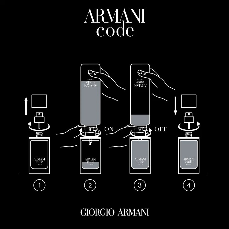 Armani Code Parfum parfém – náhradní náplň pro muže Refill 150 ml