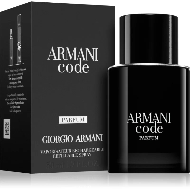 Armani Code Parfum parfém plnitelný pro muže 50 ml