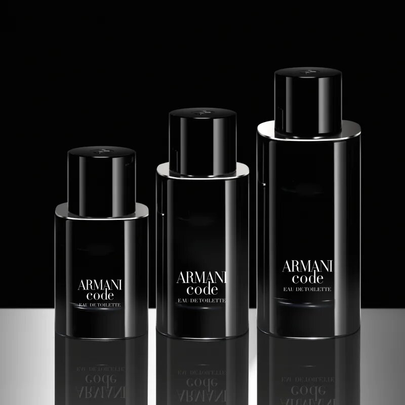 Armani Code toaletní voda plnitelná pro muže 75 ml