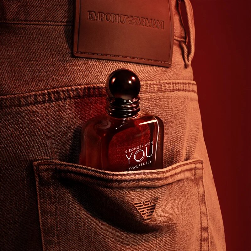 Armani Emporio Stronger With You Powerfully parfémovaná voda pro muže 50 ml