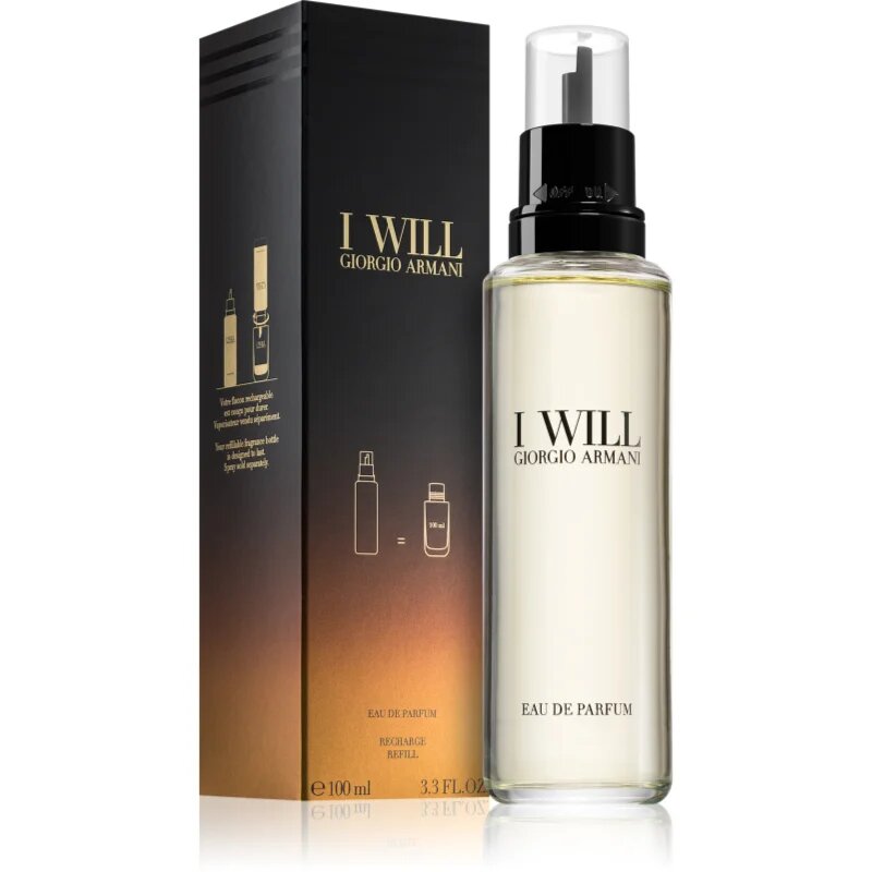 Armani I Will parfémovaná voda pro muže refill 100 ml