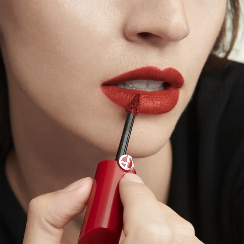 Armani Lip Maestro Satin matná hydratační tekutá rtěnka odstín 12 Secret Date 6.5 ml