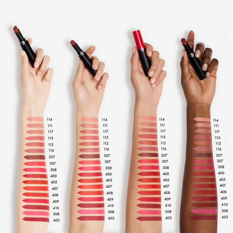 Armani Lip Power Matte matná rtěnka odstín 508 Eccentric 3.1 g