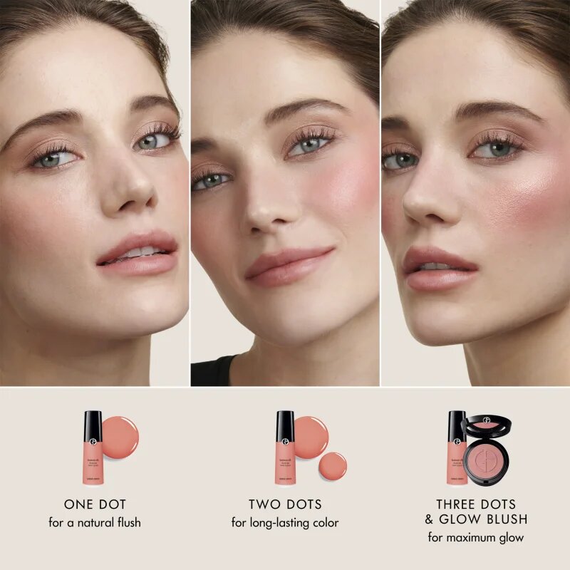 Armani Luminous Silk Cheek Tint Shine tekutá tvářenka odstín 12 ml