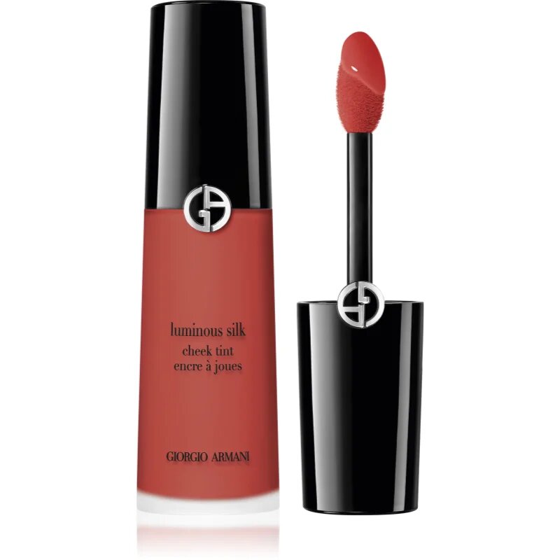 Armani Luminous Silk Cheek Tint tekutá tvářenka odstín 41 Flaming Red 12 ml