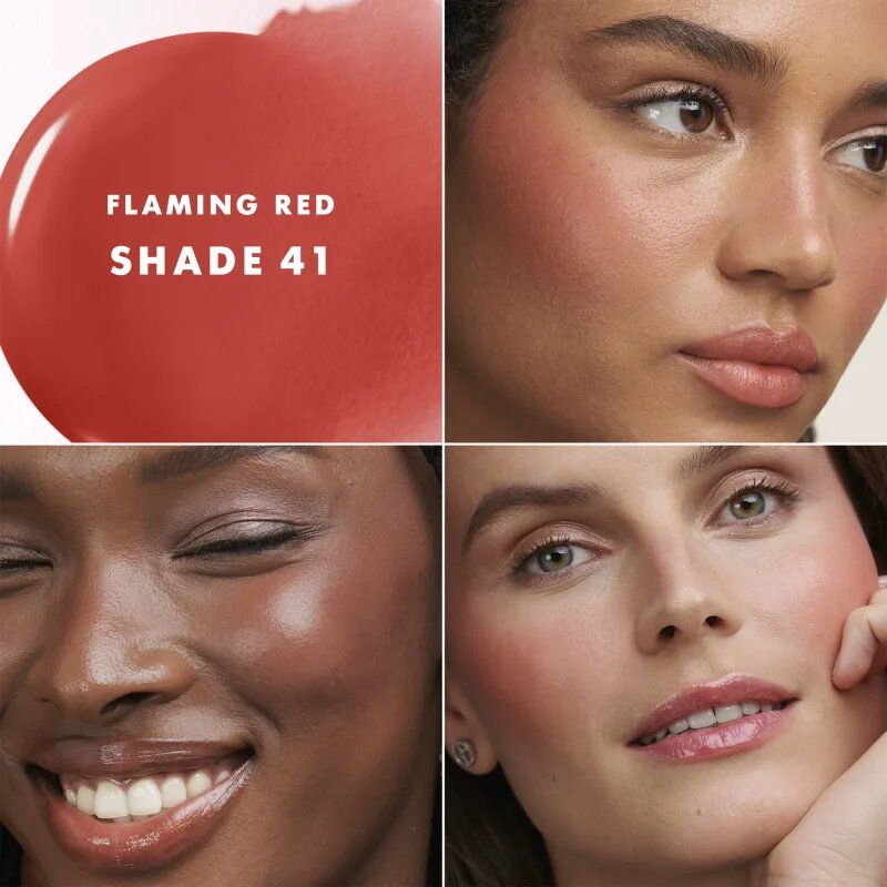 Armani Luminous Silk Cheek Tint tekutá tvářenka odstín 41 Flaming Red 12 ml