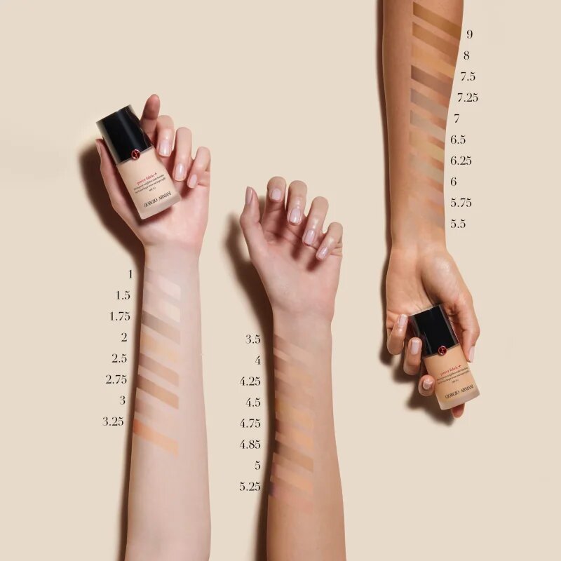 Armani Power Fabric+ Foundation plně krycí make-up SPF 20 odstín 1.5 30 ml