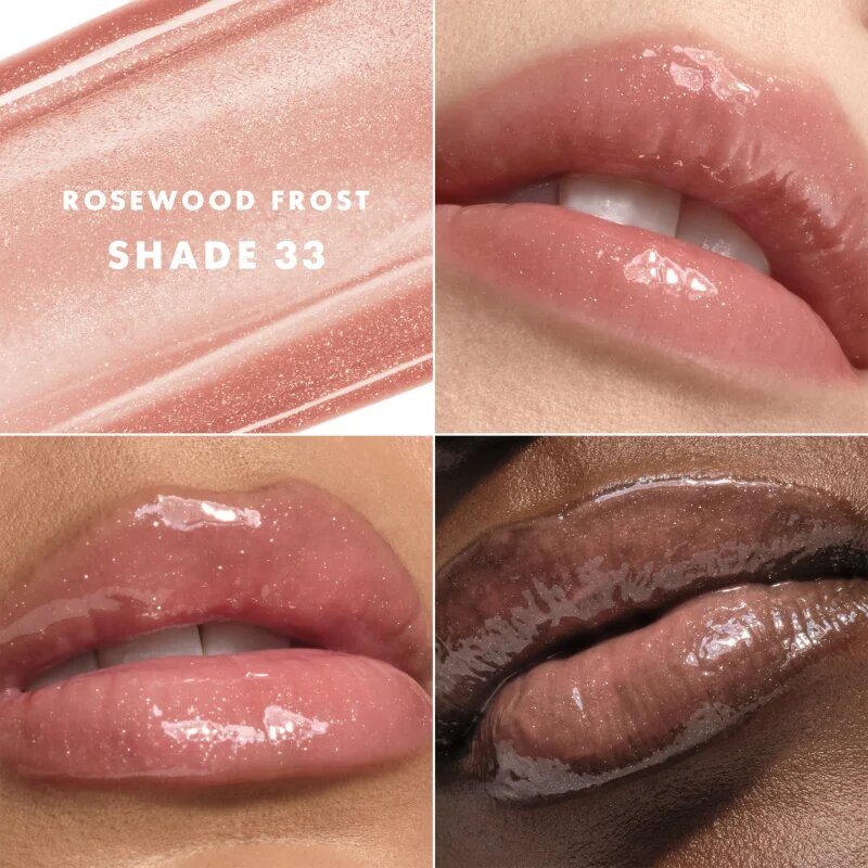 Armani Prisma Glass Icy Plumper lesk na rty pro větší objem odstín 33 Rosewood Frost 3.5 ml