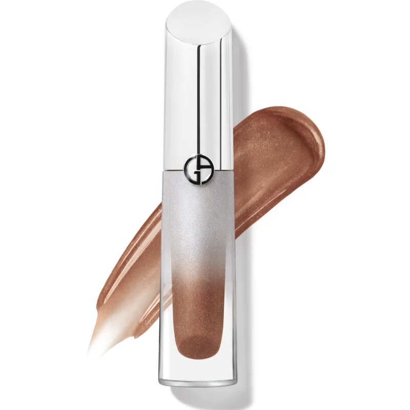 Armani Prisma Glass Icy Plumper lesk na rty pro větší objem odstín 36 Iced Latte 3.5 ml