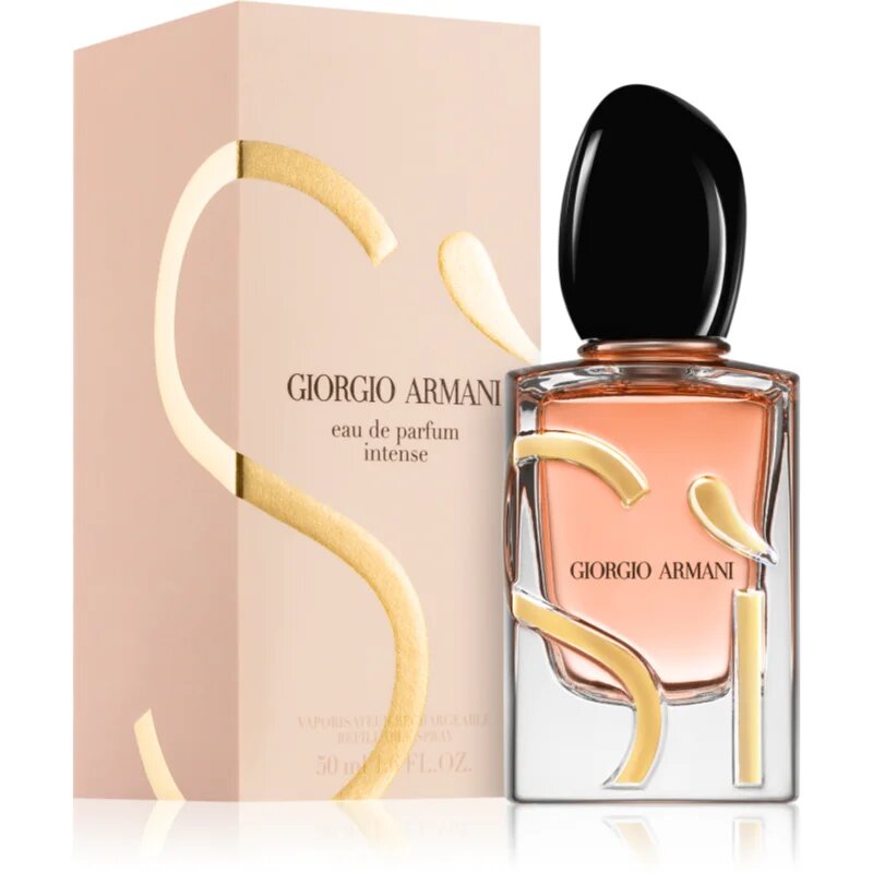 Armani Sì Intense parfémovaná voda plnitelná pro ženy 50 ml