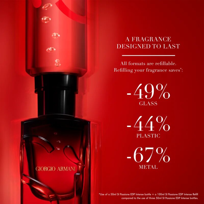 Armani Sì Passione Intense parfémovaná voda plnitelná pro ženy 50 ml