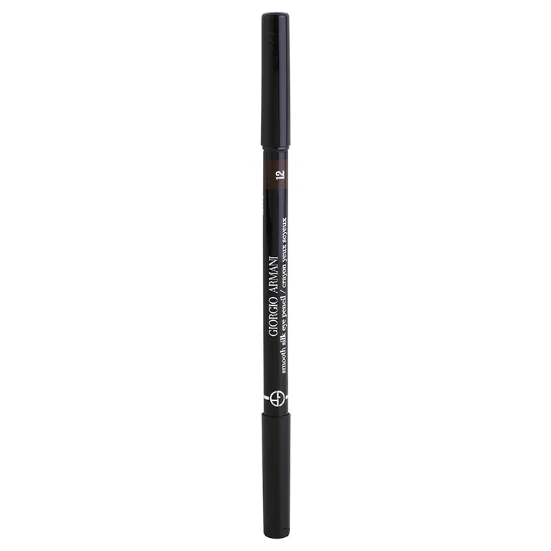 Armani Smooth Silk Eye Pencil tužka na oči s aplikátorem odstín 12 Brownship Black 1.05 g