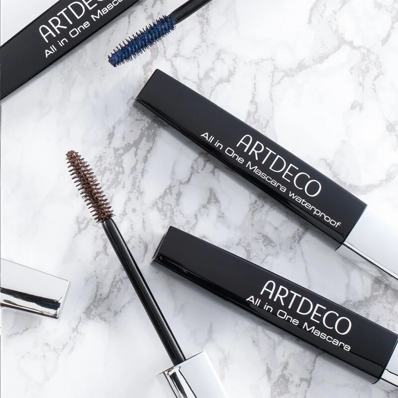 ARTDECO All In One řasenka pro objem styling a natočení řas odstín 202.03 Brown 10 ml