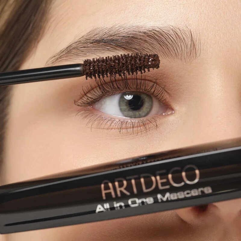 ARTDECO All In One řasenka pro objem styling a natočení řas odstín 202.03 Brown 10 ml