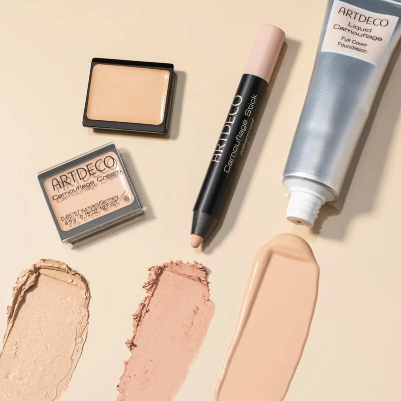 ARTDECO Camouflage voděodolný krycí krém pro vložení do paletky odstín 492.1 Neutralizing Green 4.5 g
