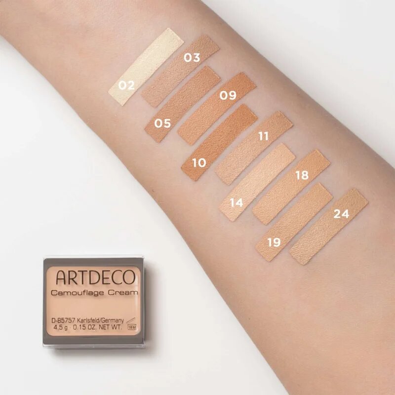 ARTDECO Camouflage voděodolný krycí krém pro vložení do paletky odstín 492.9 Soft Cinnamon 4.5 g