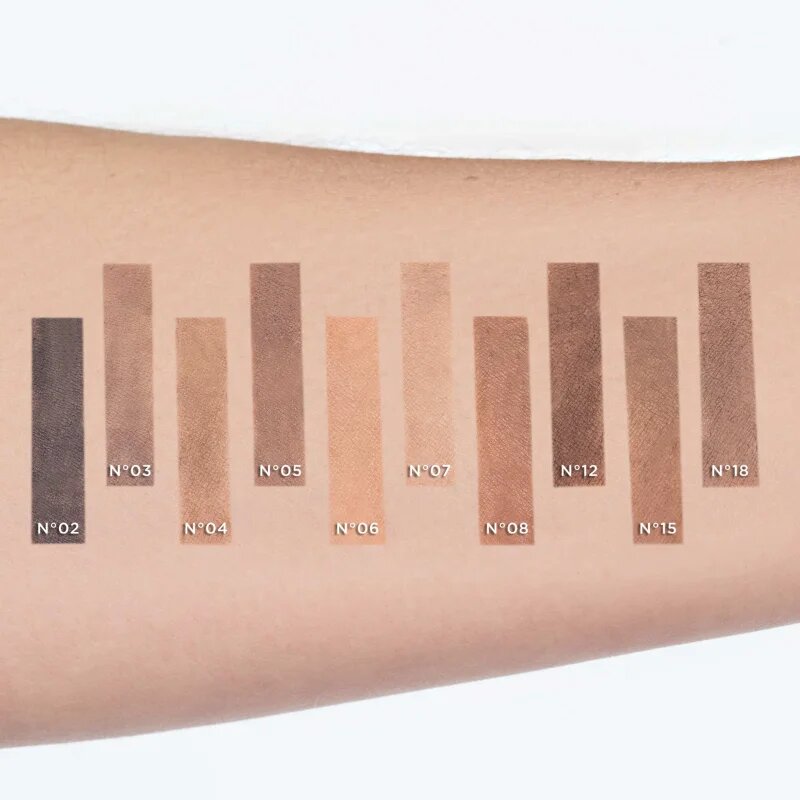 ARTDECO Eye Brow Powder pudr na obočí v praktickém magnetickém pouzdře pro vložení do paletky odstín 15 Brownie 0.8 g