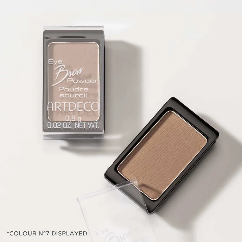 ARTDECO Eye Brow Powder pudr na obočí v praktickém magnetickém pouzdře pro vložení do paletky odstín 4 Soft Taupe 0.8 g