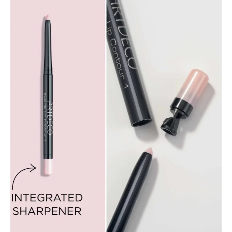 ARTDECO Invisible Lip Contour transparentní tužka na rty s ořezávátkem 0.3 g