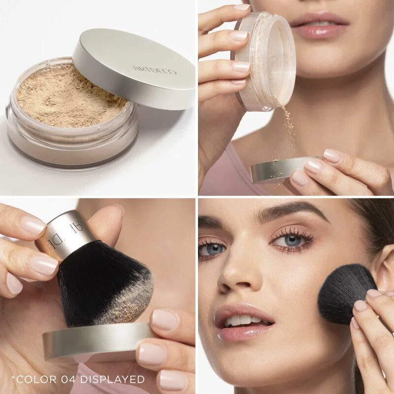 ARTDECO Pure Minerals Powder Foundation minerální sypký pudr odstín 340.6 Honey 15 g