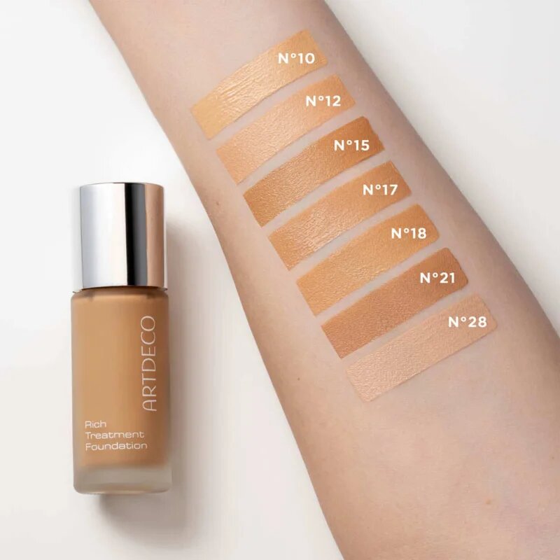 ARTDECO Rich Treatment Foundation rozjasňující krémový make-up odstín 485.12 Vanilla Rose 20 ml