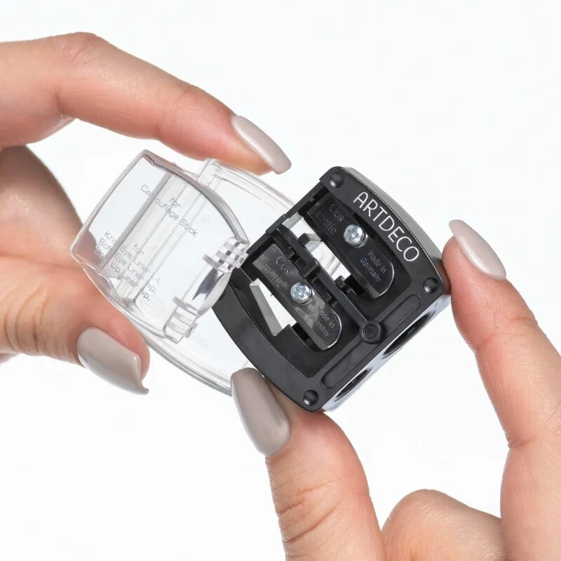 ARTDECO Sharpener Duo dvojité ořezávátko na kosmetické tužky typ 12mm & 8mm 1 ks