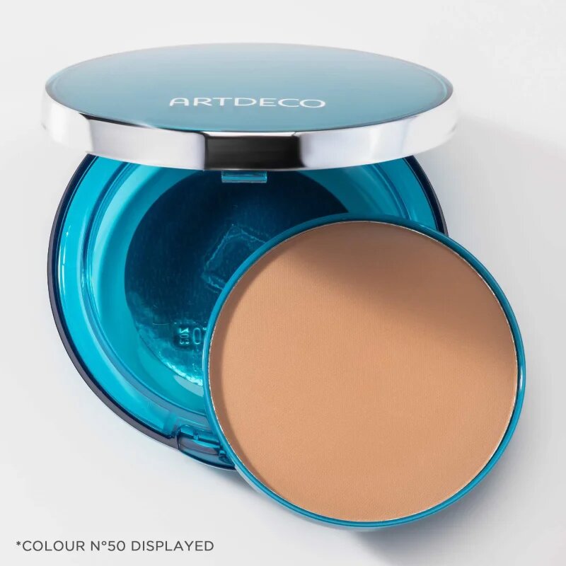 ARTDECO Sun Protection Powder Foundation kompaktní make-up náhradní náplň SPF 50 odstín 90 Light Sand 9.5 g