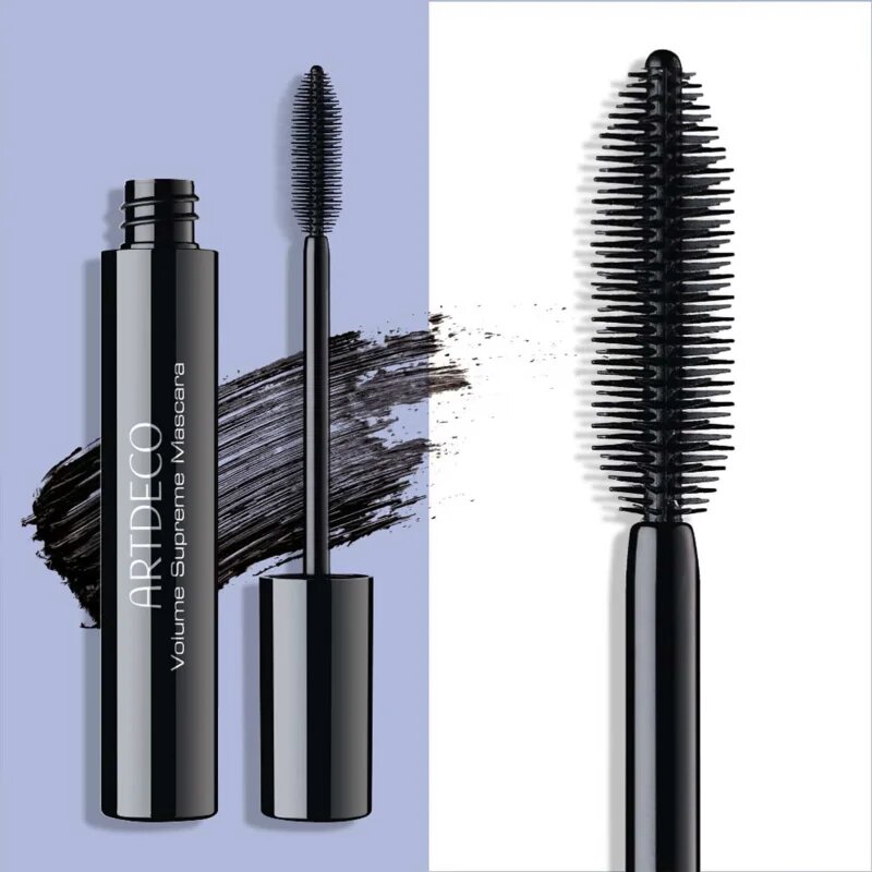ARTDECO Volume Supreme řasenka pro prodloužení a zahuštění řas odstín 2069.1 Black 15 ml