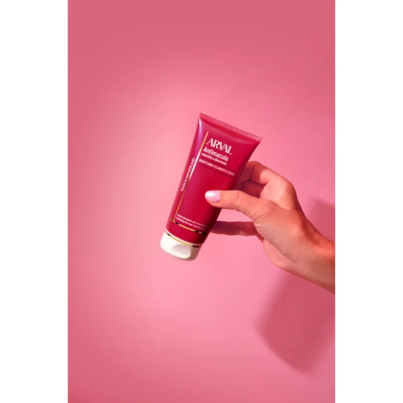 Arval Antimacula Brightening Cleanser & Scrub čisticí peelingový krém pro rozjasnění pleti 175 ml