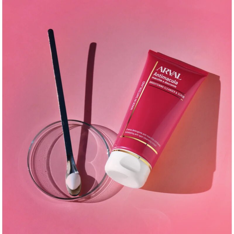Arval Antimacula Brightening Cleanser & Scrub čisticí peelingový krém pro rozjasnění pleti 175 ml
