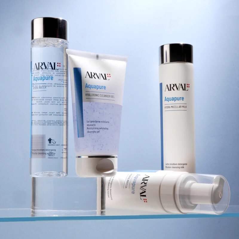 Arval Aquapure Hydra Water osvěžující čisticí micelární voda 200 ml