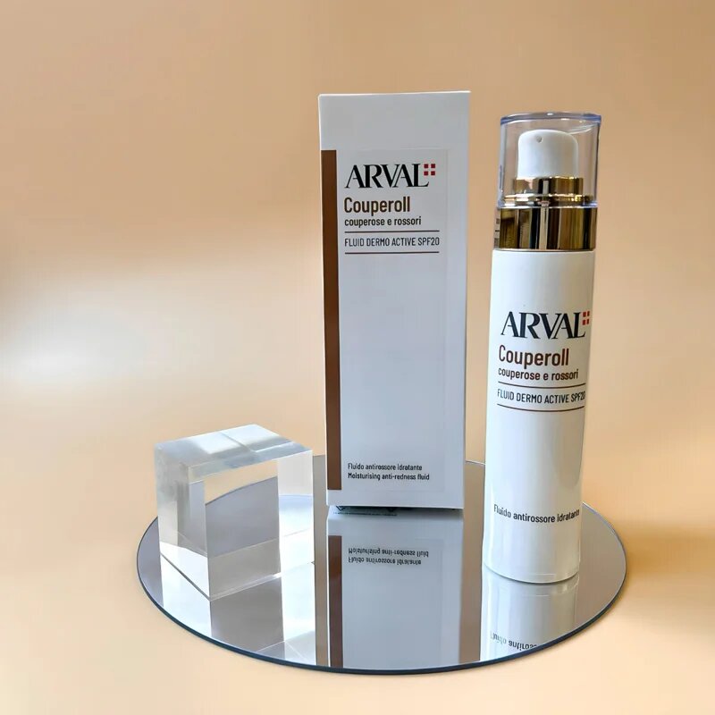 Arval Couperoll Fluid Dermo Active SPF 20 denní zklidňující emulze 50 ml