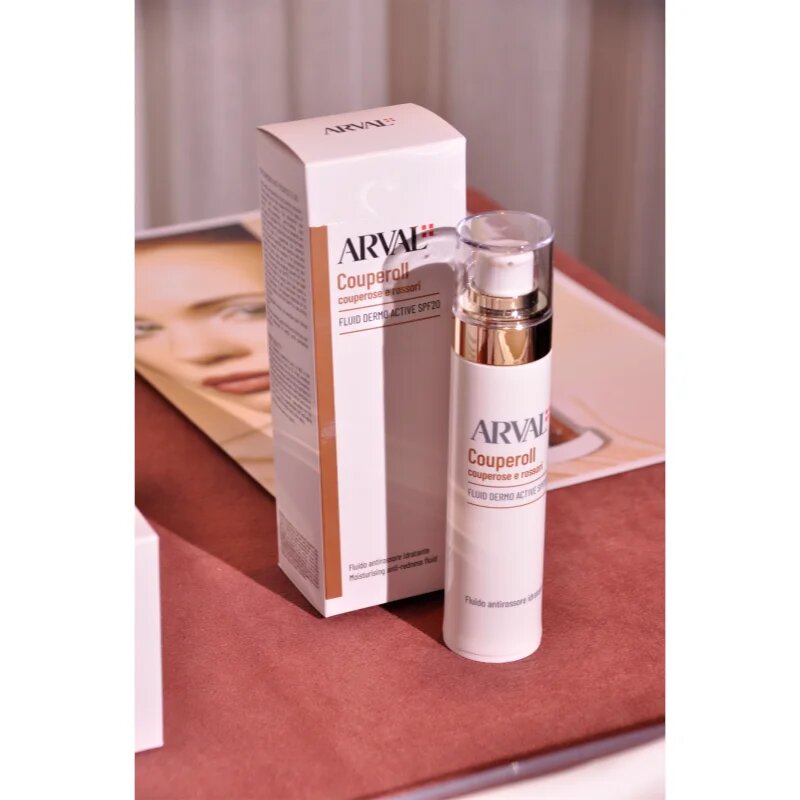 Arval Couperoll Fluid Dermo Active SPF 20 denní zklidňující emulze 50 ml