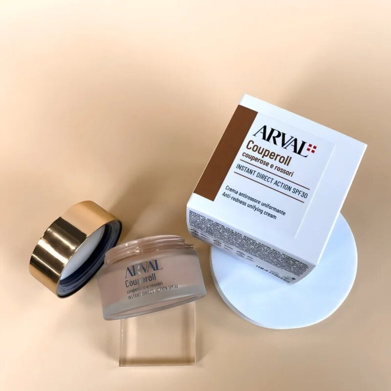 Arval Couperoll Instant Direct Action SPF30 zklidňující krém pro citlivou pleť se sklonem ke zčervenání 50 ml
