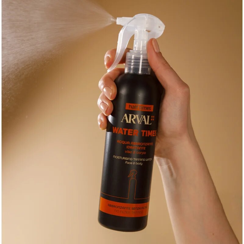 Arval Half Times Moisturising Tanning Water osvěžující sprej na prodloužení opálení 300 ml