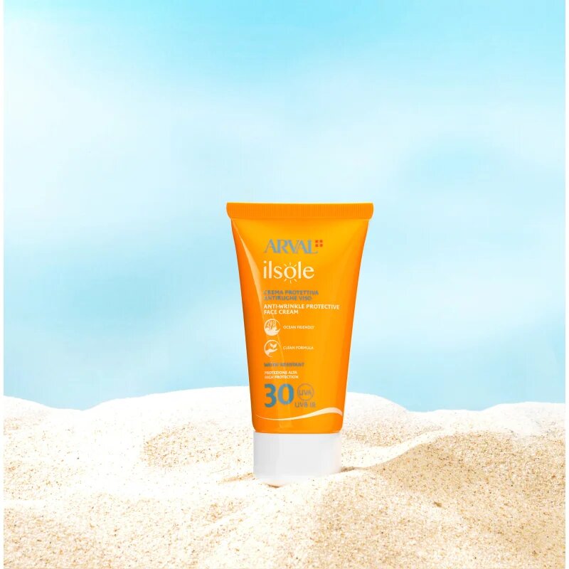 Arval IlSole Anti-wrinkle Protective Face Cream SPF 30 ochranný krém proti vráskám SPF 30 50 ml