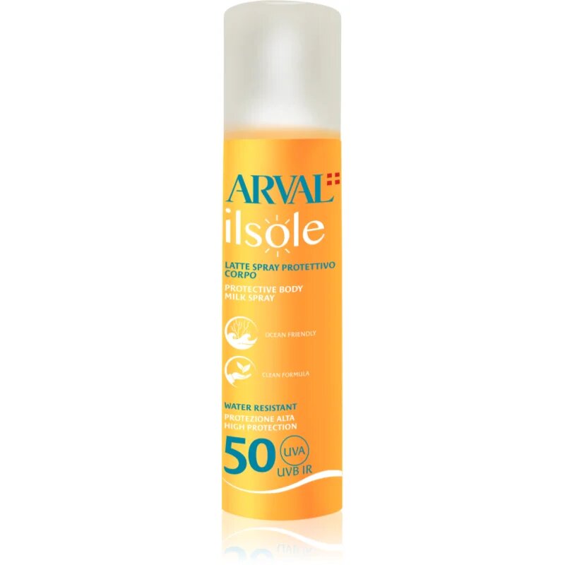 Arval IlSole Protective Body Milk Spray SPF 50 ochranné tělové mléko ve spreji 200 ml