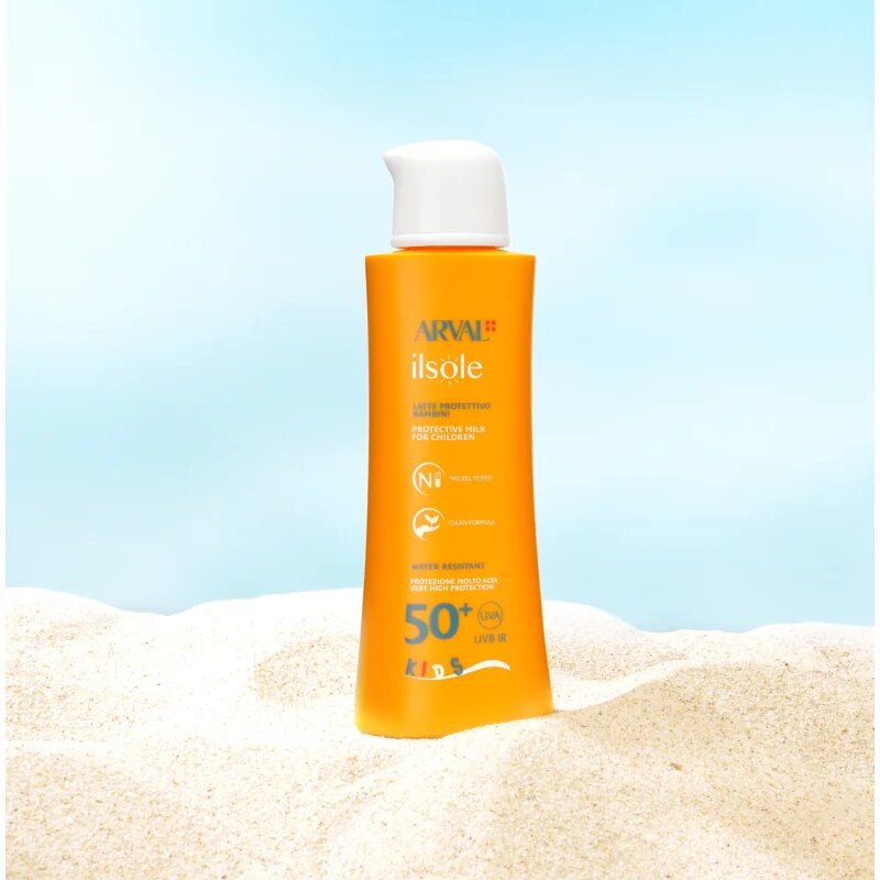 Arval IlSole Protective children's milk SPF 50+ opalovací tělové mléko pro děti SPF 50+ 150 ml