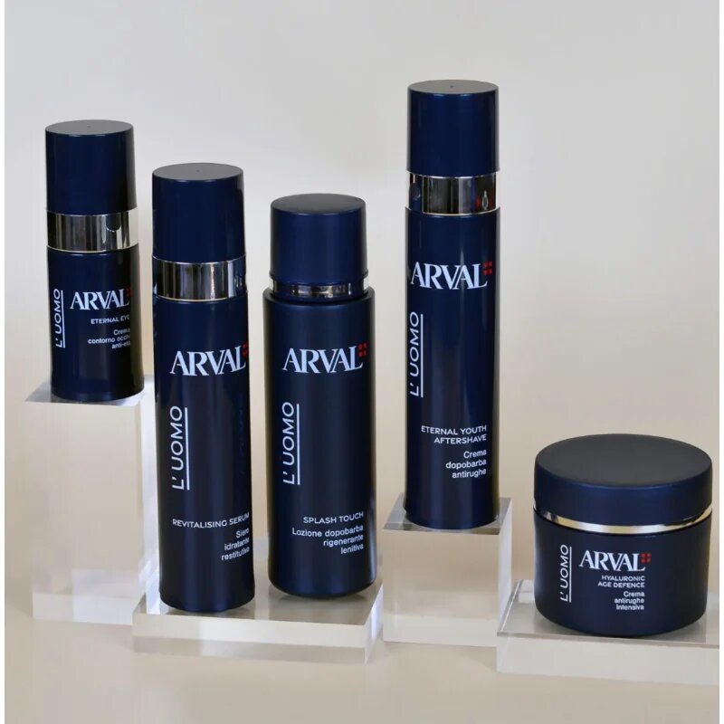 Arval L Uomo Hyaluronic Age Defence krém proti vráskám 50 ml